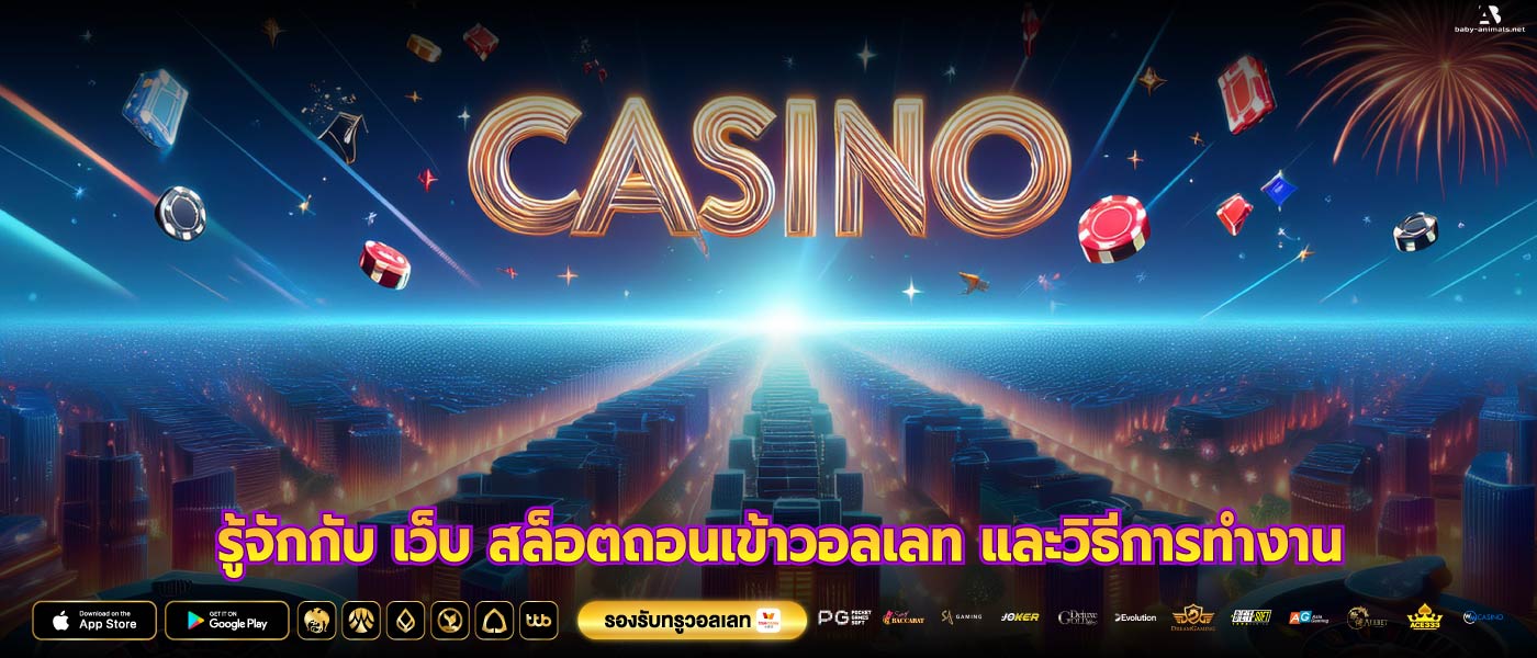 รู้จักกับ เว็บ สล็อตถอนเข้าวอลเลท และวิธีการทำงาน