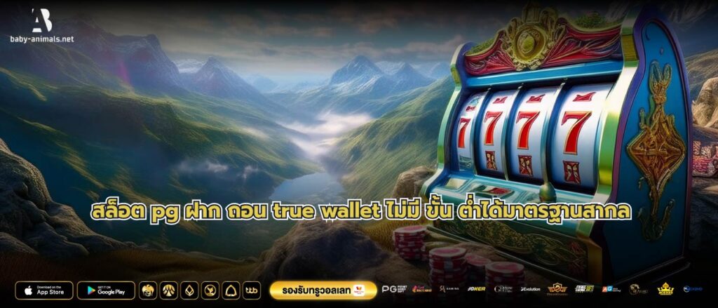 สล็อต pg ฝาก ถอน true wallet ไม่มี ขั้น ต่ำได้มาตรฐานสากล